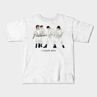 A Clockwork Orange - Line Art Kids T-Shirt